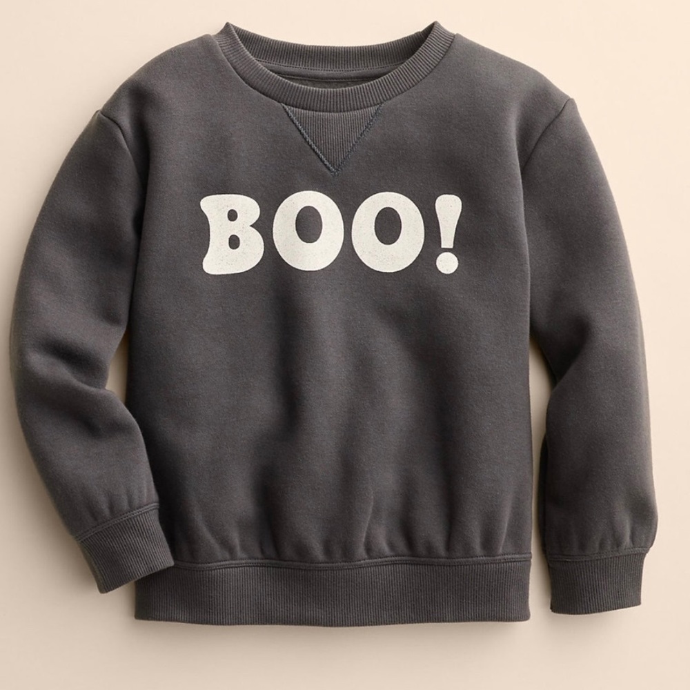 Little Co Boo! sweatshirt 2T